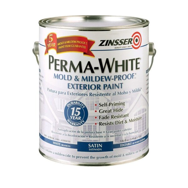 Zinsser Paint Extr Latex Satin Mldw Ga 03101 Zoro